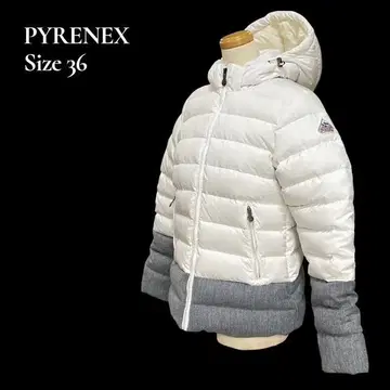 [ PYRENEX ] 피레넥스 다운 자켓 아이보리 Size 36