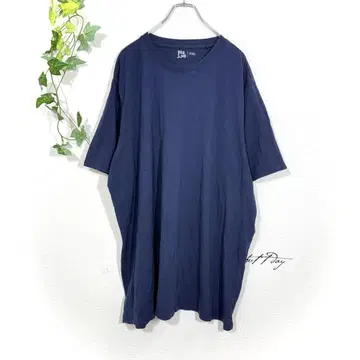 빅 조 7XL 티셔츠 네이비 네이비 컬러 빅 사이즈 오버 사이즈