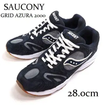 새상품 써코니 그리드 아즈라 2000 SAUCONY 네이비 28cm