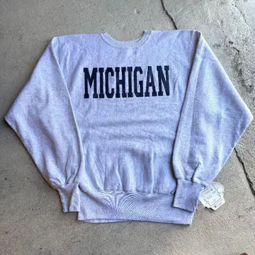 90s Champion Reverse Weave 미시건 데드스탁