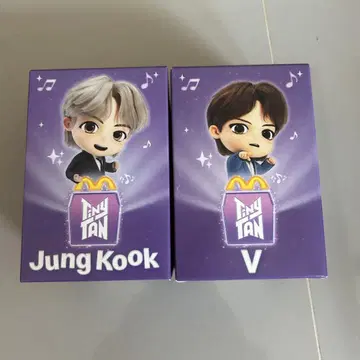 맥도날드 BTS TinyTAN V 정국 미개봉 새상품