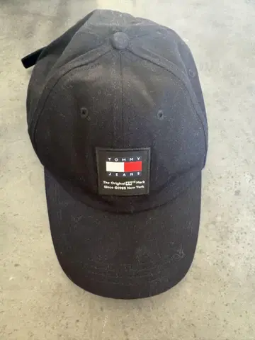 [ 거의 새상품 ] TOMMY JEANS 블랙 캡