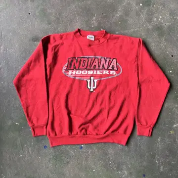 Tultex 맨투맨 Usa Indiana hoosiers
