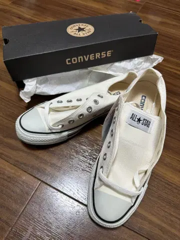 CONVERSE ALL STAR 스니커즈 5.5 화이트 미사용 새상품