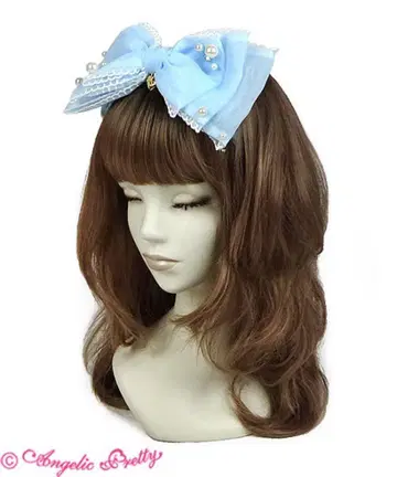 Angelic Pretty Party 리본 헤어밴드 색스