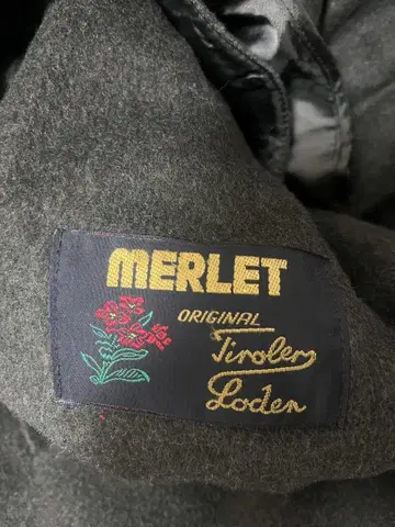 MERLET 올리브 그린 더플 코트 사이즈 52