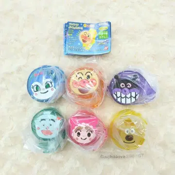 돌격! 호빵맨 호빵맨 라이트 블레스 4 전 6종 풀 컴프 가챠