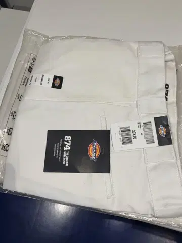 Dickies 874 화이트 치노 팬츠