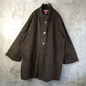 B43 구제 의류 코트 다크 브라운 90s Y2K