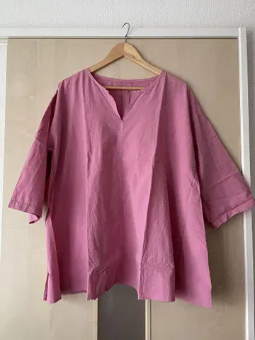 nest Robe 천연 염색 스키퍼 블라우스