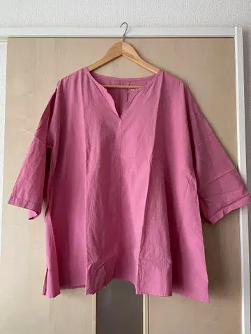 nest Robe 천연 염색 스키퍼 블라우스