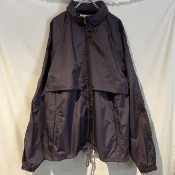 90s usa 구제 의류 다크 퍼플 나일론 자켓 L 오버 사이즈