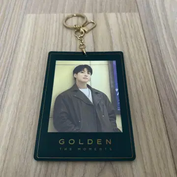 JUNGKOOK GOLDEN THE MOMENTS 키링