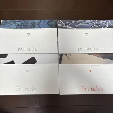 SEVENTEEN FACE THE SUN 앨범 4종 세트