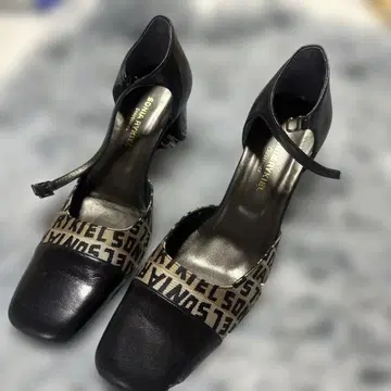 SONIA RYKIEL 콤비네이션 펌프스 36.5