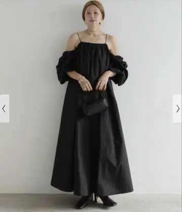Hideka x heilis 콜라보 3Way 오프숄더 원피스