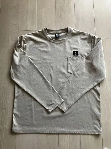 러셀 애슬레틱 베이지 긴팔 티셔츠 XL