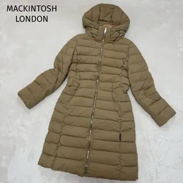 컨디션 최상 MACKINTOSH LONDON 롱 다운 코트 베이지 40
