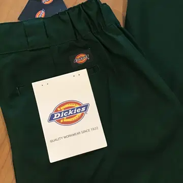 택 포함 새상품 Dickies 워크 팬츠 스트레치 이지 팬츠 그린 XL