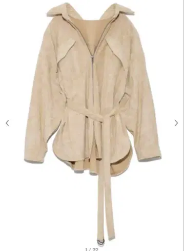 [ SNIDEL ] 매장 완판! 오버 사이즈 스웨이드 블루종 가을/겨울