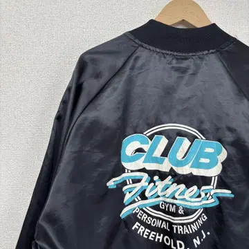 미국 빈티지 의류 나일론 자켓 바시티 자켓 백 프린트 XL 2766