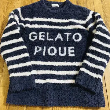 GELATO PIQUE HOMME 모코모코 후드티 M 네이비