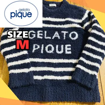 GELATO PIQUE HOMME 모코모코 후드티 M 네이비
