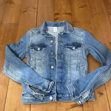 H&M 라이트 블루 데님 자켓 US 2