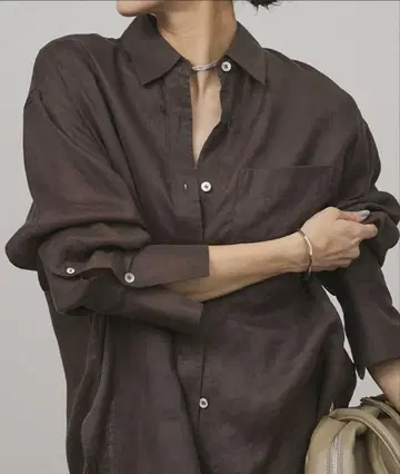 완판템* SALON adam et rope' 린넨 오버 셔츠