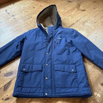 patagonia 후드 부착 자켓 네이비