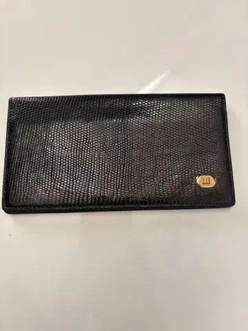 미사용 새상품 dunhill 던힐 장지갑 크로커다일풍
