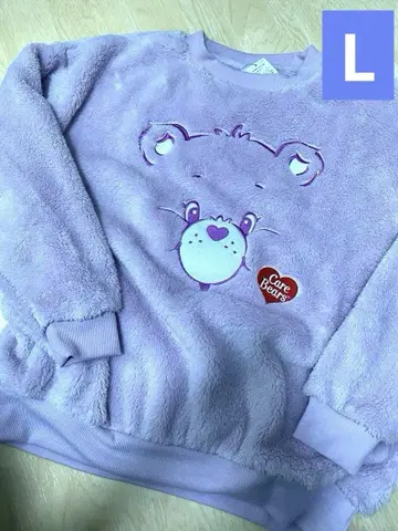 새상품 캐릭터 큐어베어 포근포근 프리 스트레이너 L 퍼플