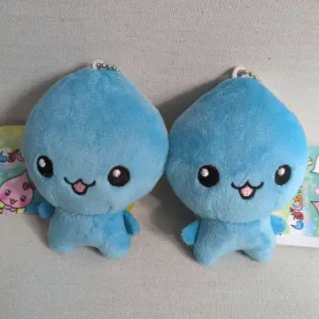 물방울짱 마스코트 키체인 2개 세트