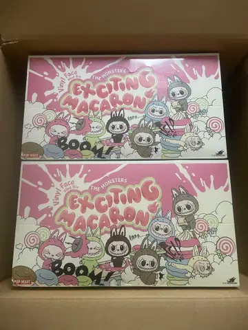 THE MONSTERS EXCITING MACARON 봉제 인형 2상자