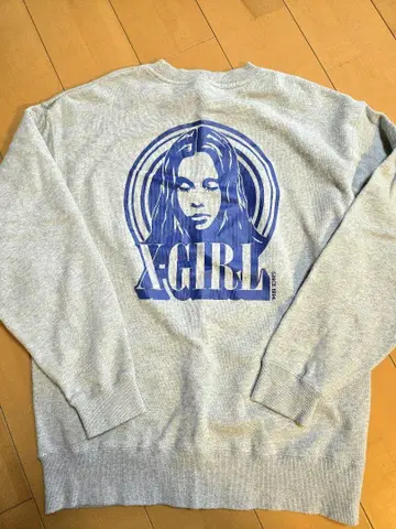 X-GIRL 그레이 맨투맨 M 사이즈