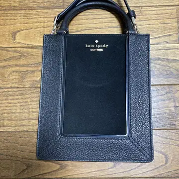 kate spade 블랙 가죽 숄더백