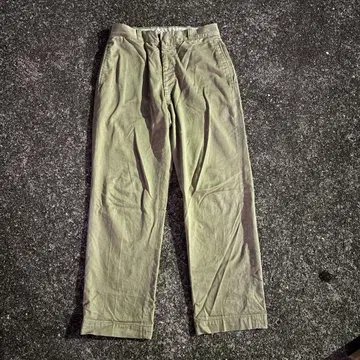U.S.Army 카키 치노 트라우저