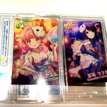 아크릴 스탠드 타마사카 마코토 오리카사 아유무 세트