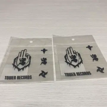 진천지개벽집단 지그재그 타워 레코드 콜라보 스티커