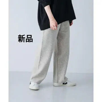 택 포함 새상품 카구레 더블 페이스 이지 팬츠 오트밀