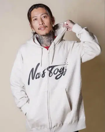NASTOYS 지퍼 후드티 모리시타 나오야 착용 아메리칸 와나비