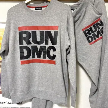 RUN DMC 런 디엠씨 맨투맨 트레이닝복 상하의 셋업