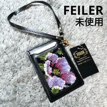 [ 미사용 ] FEILER 페이러 패스 케이스 카드 케이스 가죽