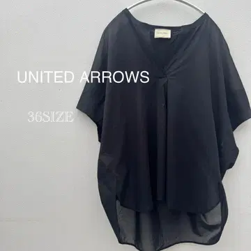 UNITED ARROWS 블랙 블라우스 36 사이즈