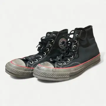 [ 레어 ] CONVERSE CT70 HI BLACK 에이징 가공 모델