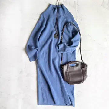 Steven Alan 스티븐 앨런 하이넥 롱 니트 원피스