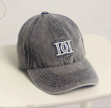 darich 캡 데님 피그먼트 로고캡