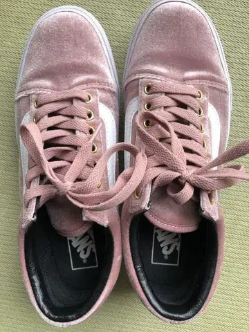 VANS 올드스쿨 스니커즈 핑크 24.5