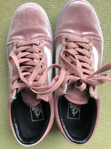 VANS 올드스쿨 스니커즈 핑크 24.5