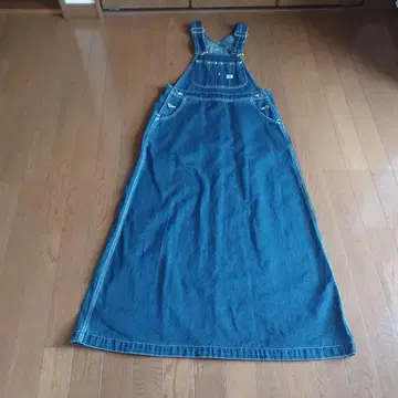 Lee 데님 롱 점퍼 스커트